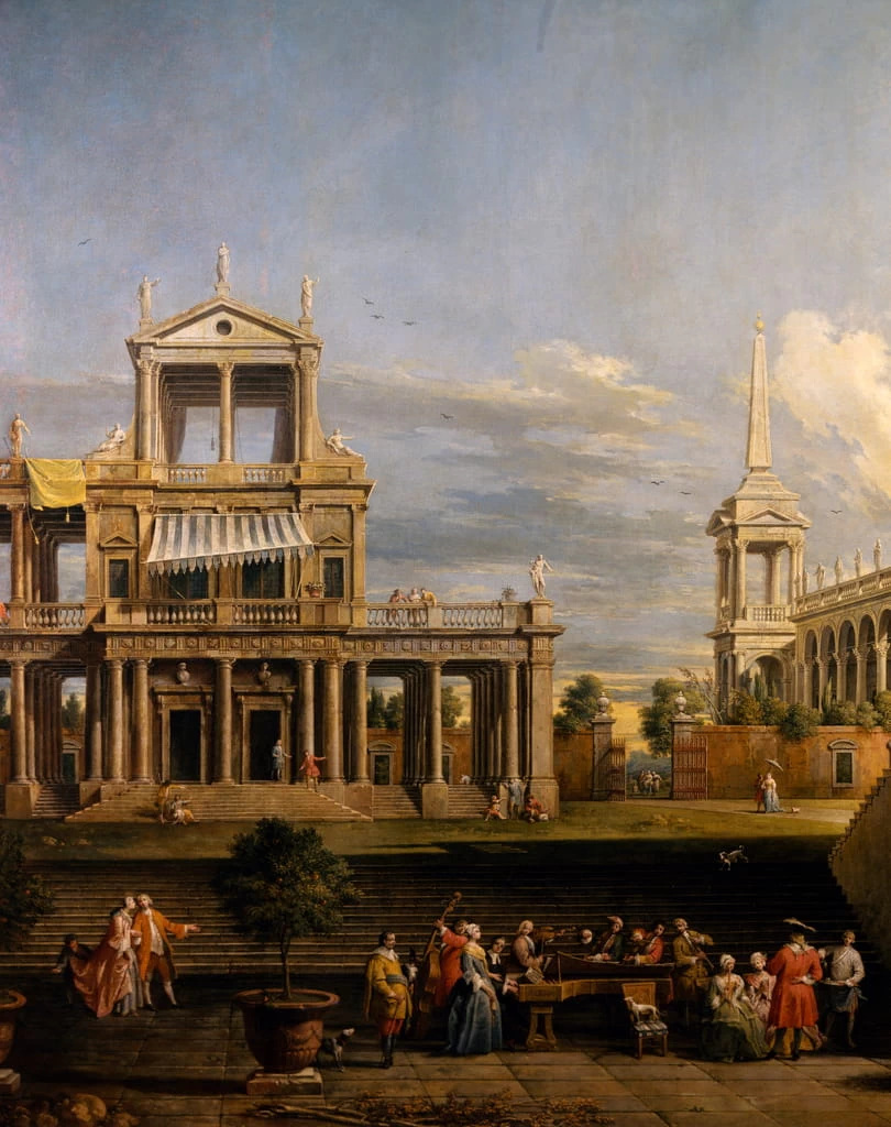 Concerto alla Villa - Palazzo Contarini Fasan, Venezia, dettaglio